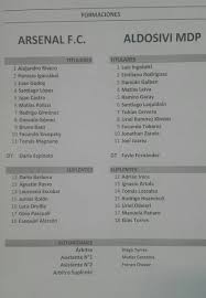 You are on page where you can compare teams aldosivi vs arsenal sarandi before start the match. Arsemania On Twitter Reserva Ya Juegan En Sarandi Arsenal Vs Aldosivi Via Arsenaloficial