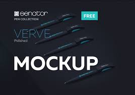 Download Senator Pen Mockup Verve On Behance