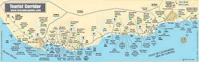 Map Of Hotels In Cabo San Lucas Tourist Corridor Map Cabo San Lucas And San Jose Del Cabo