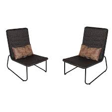 Shop Garden Treasures Set Of 2 Kenmont Patio Chairs At Lowes Com Patio Design Lowes Patio Furniture Patio Furniture