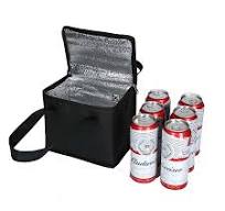Factory Direct: Custom 6-Can Picnic Silver Cooler Bag With ...