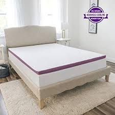Sensorpedic 2 Inch Advanced Cool Transcend Memory Foam Bed California King Mattress Topper Cal Whi Memory Foam Bed Topper Memory Foam Beds Memory Foam Topper