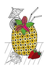 Kids take on everything quicker and see constructively when the learning is made fun, bewitching and super easy to learn and memorize. Tropical Island Cocktail Coloring Page Favecrafts Com