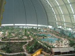 Berlin Germany Tropical Island Swimming Pool Inside A Zeppelin Hangar Near Berlin Very Big Swimming Pool Big Swimming Pools Stay Overnight Tropical Islands