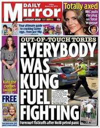 Tabloid Paper Design The Daily Mirror Is A British National Daily Tabloid Newspaper Which Tabloid Newspapers Light Of Life Bones Funny
