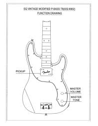I want to put a q tuner into the neck pickup and a duncan into the bridge. Squier Fender 51 Precision Wiring Diagram Ktm 300 Starter Wiring Diagram Wiring Wiring Losdol2 Jeanjaures37 Fr