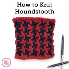 Home to the iconic fleabag jumpsuit. How To Knit Houndstooth Free Stitch Pattern With Video