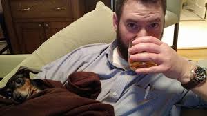 Daddy has some cute little office helpers today!