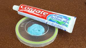 Keep mixing the ingredients together, adding more contact lens solution to make it firmer. Real 1 Ingredient Slime Only Toothpaste Easy Slime Recipe No Glue No Borax No Corn Starch Youtube
