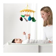 Klappa Mobile Yellow Ikea Ikea Baby Room Changing Table