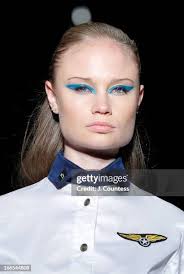 A model wears Bianca Warren 2013 during the Bianca Warren 2013 runway...  News Photo