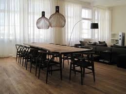 Modern Icons Hans Wegner Chairs Live Edge Dining Room Live Edge Dining Table Modern Dining Table
