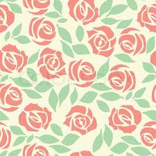 Floral quilting fabrics are a classic favorite of fabric designers and quilters all over the world. Vector Rose Seamless Flower Background Stock Vector Colourbox