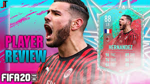 Theo hernández (theo bernard françois hernández, born 6 october 1997) is a french footballer who plays as a left back for italian club milan. Fifa 20 Fut Birthday Theo Hernandez 88 Player Review Youtube