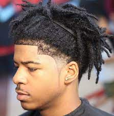Uplifted Dreads With A Shape Up Dread Hairstyles Dreadlock Hairstyles For Men Dreadlock Styles