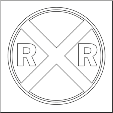 Maybe you would like to learn more about one of these? Clip Art Signs Railroad Crossing 1 B W I Abcteach Com Abcteach