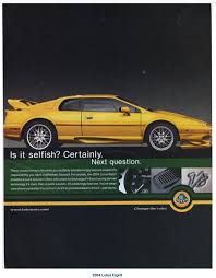 2004 Lotus Lotus Esprit Lotus Car Car Ads