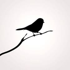 Black Bird With Orange Shoulders Super Tattoo Bird Silhouette Blackbird Ideas Silhouette Tattoos Bird Silhouette Tattoos Bird Silhouette