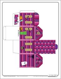 Telescoping, push button construction (adjusts for 4' x 6' official baseball, 3' x 6' little league, and 3' x 7' softball). Haunted House Box Template 1 Paper House Template Box Template Paper Houses