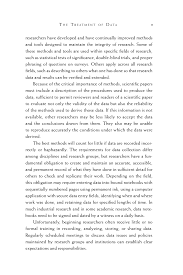 Product, price, place (location) and promotion. The Treatment Of Data On Being A Scientist A Guide To Responsible Conduct In Research Third Edition The National Academies Press