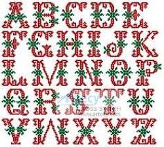 Snowflakes 3 snowflakes counted cross stitch pattern by crosstitch.com to download and print online. Free Christmas Alphabet Cross Stitch Patterns Novocom Top