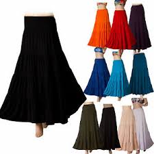 Livraison rapide produits de qualité à petits prix aliexpress : Jupe Longue Volants Ebay