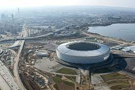 The biggest multifunctional stadium of azerbaijan and caucasus member of essma. Baku Olympic Stadium Thornton Tomasetti