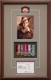 Australian Medals And Framing Military Shadow Box Medal Frame Memory Crafts
