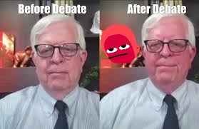 Dennis Prager after 39 minutes Debating Destiny ENDURE : r/Destiny