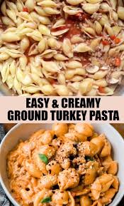 Easy Ground Turkey Pasta Shell Pasta Recipe Kroll S Korner Video Recipe Video In 2020 Ground Turkey Pasta Ground Turkey Pasta Recipes Ground Turkey Recipes Healthy
