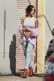 She gained popularity for her debut role as lola valente in the mexican musical telenov. Eiza Gonzalez On The Set Of Baby Driver 08 Gotceleb