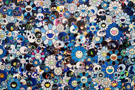 Check out inspiring examples of takashi_murakami artwork on deviantart, and get inspired by our community of talented artists. Takashi Murakami Blue Flowers And Skulls 700x466 Download Hd Wallpaper Wallpapertip