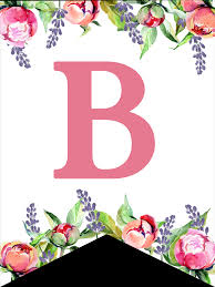 Alphabet letters to print, free printable letter stencils, alphabet letter templates, free printable. Floral Free Printable Alphabet Letters Banner Paper Trail Design