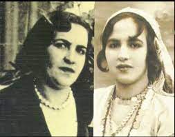 الشهيدة لالة يامنة الشايب المدعوة زليخة عدي إمرأة بألف رجل بورتري بصور حقيقية من مصدرها الأصلي fashion chain necklace necklace