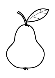 coloring page pear img 26013 fruit pages apple ancre coloriage