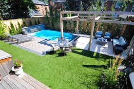12 X 21 Pool Small Backyard Landscaping Backyard Pool Designs Small Backyard Design