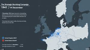 Allied bombing of dresden in world war ii occurred several times, but the largest british/american bombing of the german city occurred between 13 and 15 february 1945, causing mass destruction and mass deaths. Animation Shows Raf And Us Air Force Bombing In World War Two Daily Mail Online