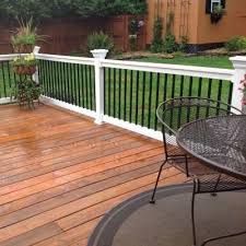 White composite stair rail kit. Pin On Deck