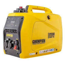 Wieviel leistung watt muß das haben? Champion P E 2000w Inverter Generator Stromerzeuger