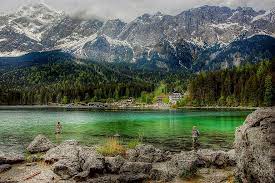 21,316 people checked in here. Eibsee Zugspitze Bavaria Lake Nature Landscape Water Garmisch Sky Alpine Garmisch Partenkirchen Pikist