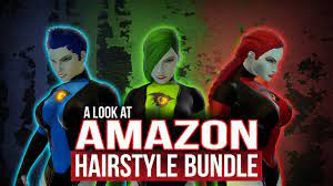 Dcuo Amazon Hairstyles Bundle Youtube