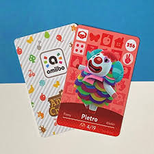 Animal crossing cards series 4. Amazon Com No 356 Pietro Animal Crossing Villager Cards Series 4 Third Party Nfc Card Water Resistant Toys Games