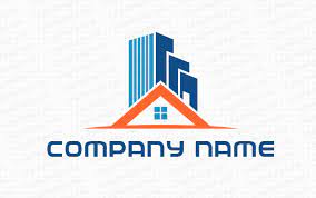 Construction Logo Home Gallery Custom Design Sign In Buildings On Gable Roof Of House Construction Company Logo Construction Logo Building Logo