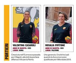 Calcio femminile ultime notizie sul mondo in rosa in italia. Le Figurine Della Roma Femminile Alla Scoperta Della Rosa 2018 19