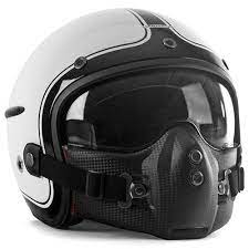 Harisson Corsair Helmet White Black Motorcycle Helmets Cool Motorcycle Helmets Chopper Helmets