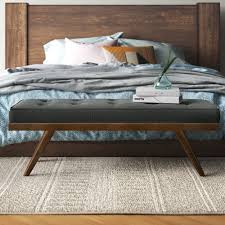 For example, if you have a king size bed, which is 80 wide, select a bench that is at least 60. Bedroom Benches On Sale Now Wayfair