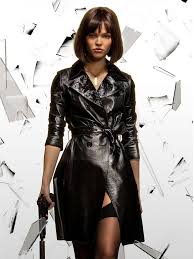 Moscow native sasha luss was more interested in dancing than modeling. Sasha Luss Movie Anna Leather Coat Hjacket