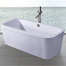 Freestanding acrylic this vanity art 55 in. Acrylic Bathtubs At Best Price In India