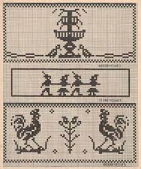 These patterns are more of the same series that i scanned recently so they're from these vintage cross stitch charts come from an old french pattern book, one of a series. Free Simple Vintage Cross Stitch Patterns Vintage Cross Stitch Pattern Vintage Cross Stitches Cross Stitch Patterns