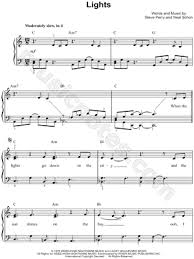 Journey Lights Sheet Music Easy Piano In C Major Transposable Download Print Sheet Music Download Sheet Music Easy Guitar Songs